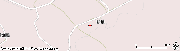 岩手県一関市藤沢町徳田新地74周辺の地図