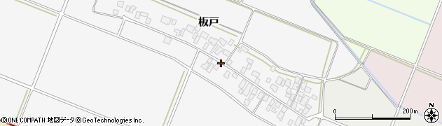 山形県酒田市板戸福岡周辺の地図