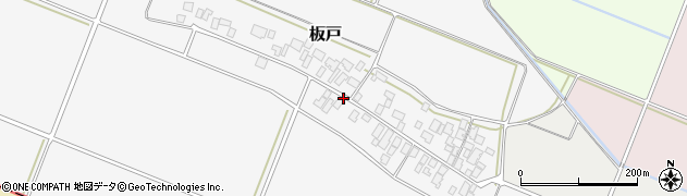 山形県酒田市板戸（福岡）周辺の地図