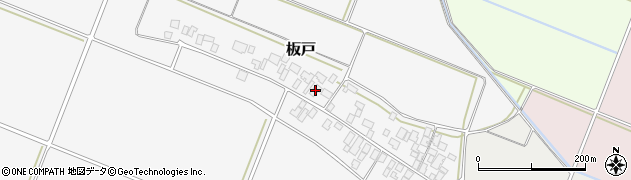 山形県酒田市板戸112周辺の地図