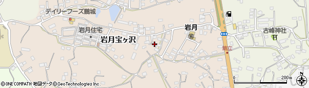宮城県気仙沼市岩月宝ヶ沢147-10周辺の地図
