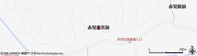 宮城県栗原市金成（赤児要害前）周辺の地図