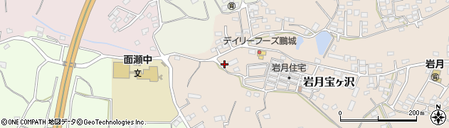宮城県気仙沼市岩月宝ヶ沢329周辺の地図