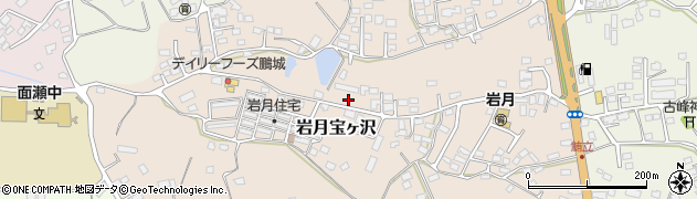 宮城県気仙沼市岩月宝ヶ沢179周辺の地図