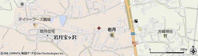 宮城県気仙沼市岩月宝ヶ沢39周辺の地図