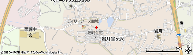 宮城県気仙沼市岩月宝ヶ沢290周辺の地図