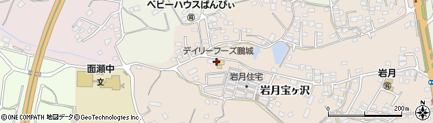 鵬城精肉店周辺の地図