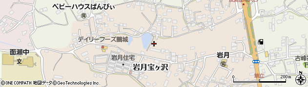 宮城県気仙沼市岩月宝ヶ沢176周辺の地図