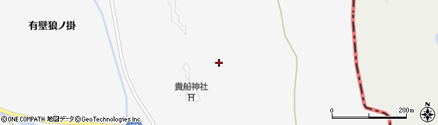 宮城県栗原市金成（有壁貴船前）周辺の地図