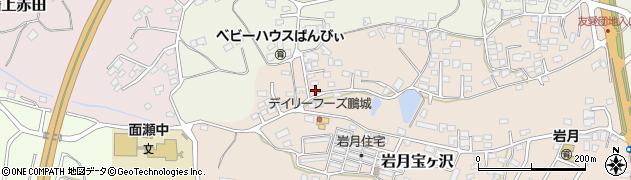 宮城県気仙沼市岩月宝ヶ沢299-2周辺の地図