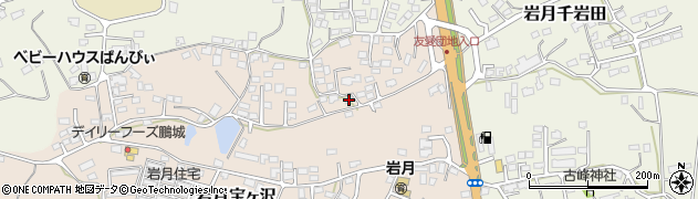 宮城県気仙沼市岩月宝ヶ沢155-2周辺の地図