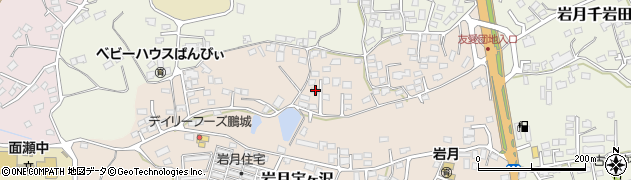 宮城県気仙沼市岩月宝ヶ沢163-26周辺の地図