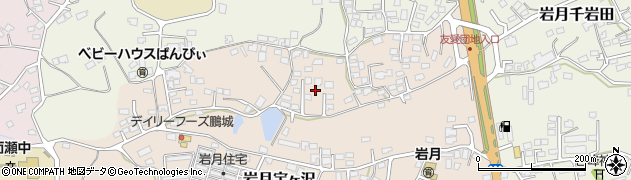 宮城県気仙沼市岩月宝ヶ沢163-42周辺の地図