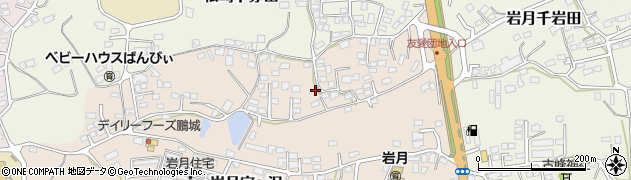 宮城県気仙沼市岩月宝ヶ沢162周辺の地図
