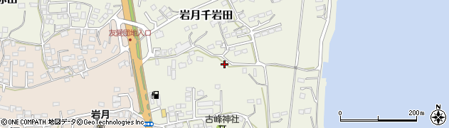 宮城県気仙沼市岩月千岩田周辺の地図