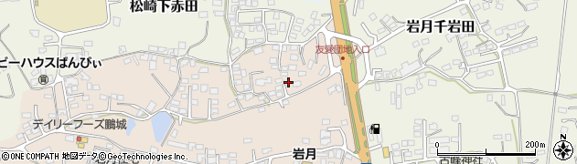 宮城県気仙沼市岩月宝ヶ沢26周辺の地図