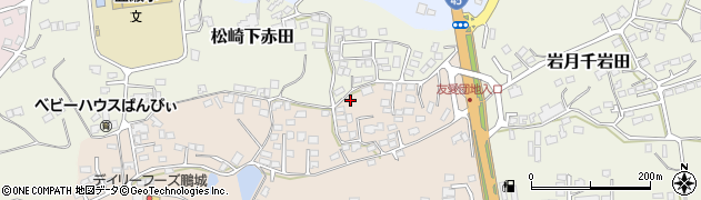 宮城県気仙沼市岩月宝ヶ沢159周辺の地図
