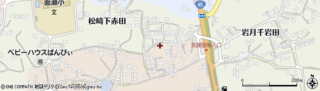 宮城県気仙沼市岩月宝ヶ沢32周辺の地図