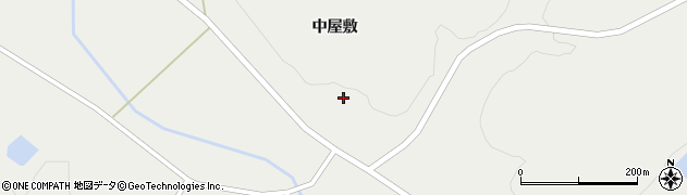 岩手県一関市花泉町金沢中屋敷40周辺の地図