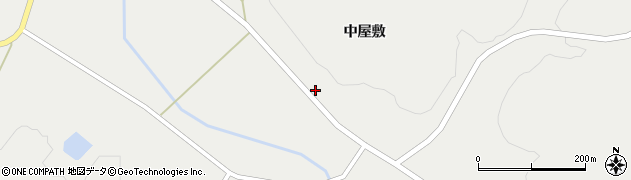 岩手県一関市花泉町金沢中屋敷42周辺の地図