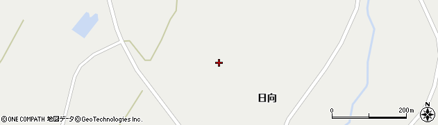 岩手県一関市花泉町金沢（後沢田）周辺の地図