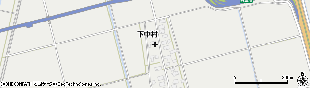 山形県酒田市広野（下中村）周辺の地図