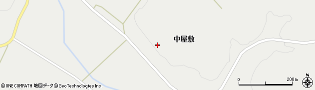 岩手県一関市花泉町金沢中屋敷43周辺の地図