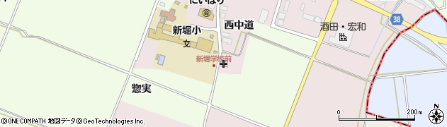 山形県酒田市木川西中道23-3周辺の地図