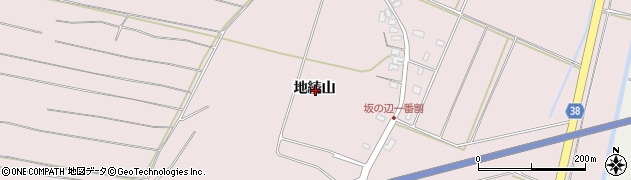 山形県酒田市坂野辺新田地続山周辺の地図
