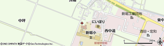 山形県酒田市新堀呉福1周辺の地図