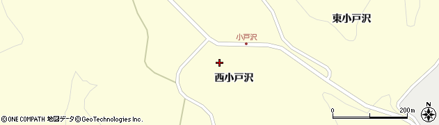 岩手県一関市藤沢町西口（西小戸沢）周辺の地図