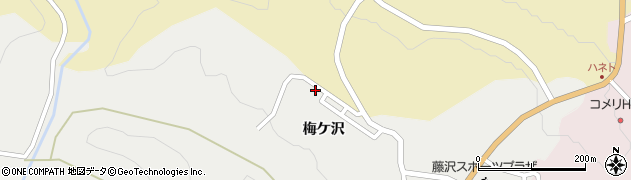 岩手県一関市藤沢町藤沢梅ケ沢98-3周辺の地図