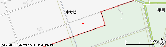 山形県酒田市丸沼（東サビ）周辺の地図