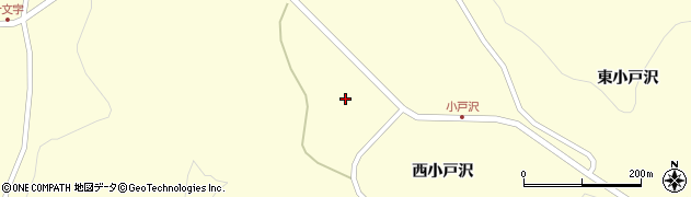 岩手県一関市藤沢町西口西小戸沢25周辺の地図