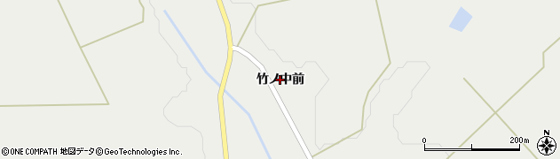 岩手県一関市花泉町金沢（竹ノ中前）周辺の地図