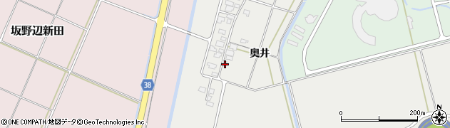 山形県酒田市広野奥井209周辺の地図