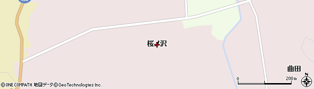 岩手県一関市藤沢町徳田（桜ノ沢）周辺の地図