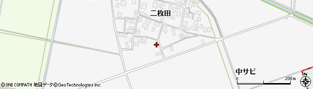 山形県酒田市丸沼二枚田14周辺の地図