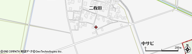 山形県酒田市丸沼二枚田13周辺の地図