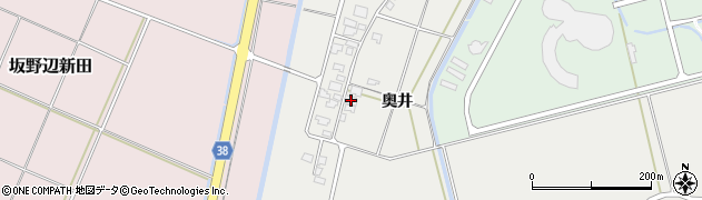 山形県酒田市広野奥井212周辺の地図