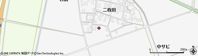 山形県酒田市丸沼二枚田32周辺の地図