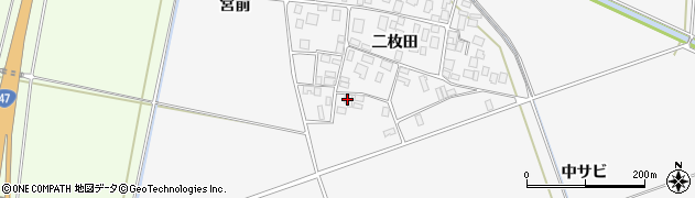 山形県酒田市丸沼二枚田31周辺の地図