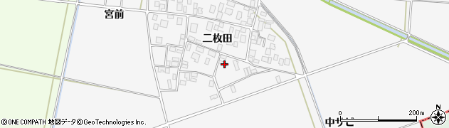 山形県酒田市丸沼二枚田10周辺の地図