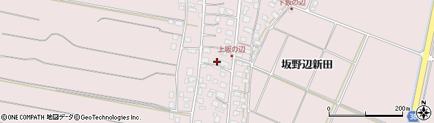 山形県酒田市坂野辺新田甲23周辺の地図