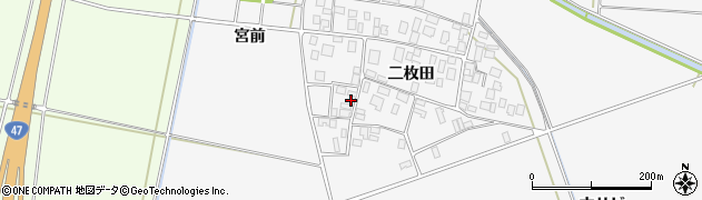 山形県酒田市丸沼二枚田46周辺の地図