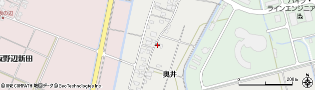 山形県酒田市広野奥井220周辺の地図