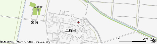 山形県酒田市丸沼二枚田76周辺の地図