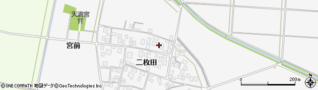 山形県酒田市丸沼二枚田77周辺の地図