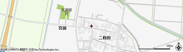 山形県酒田市丸沼二枚田85周辺の地図