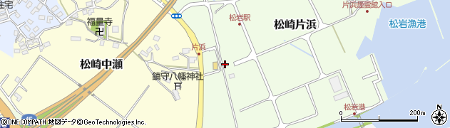 松岩駅周辺の地図